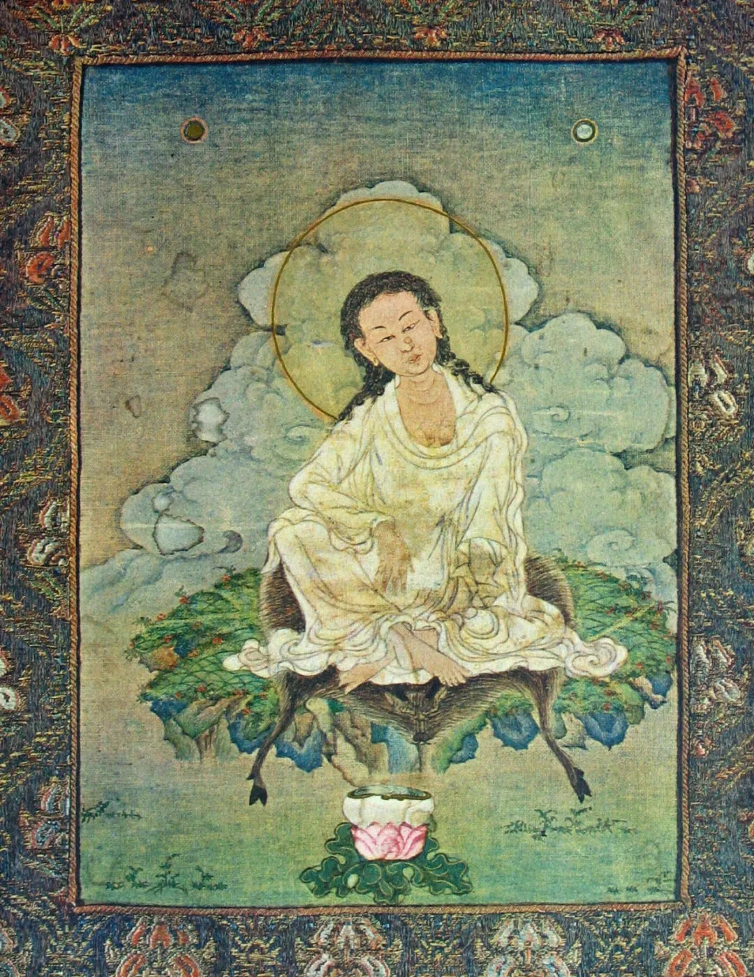 Tibetan poet ▎Nectar that flows into the heart - Gandhanra-ART