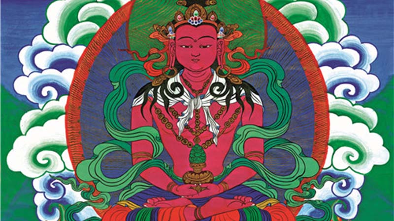 The Eternal Amitayus: Embodiment of Boundless Life and Wisdom