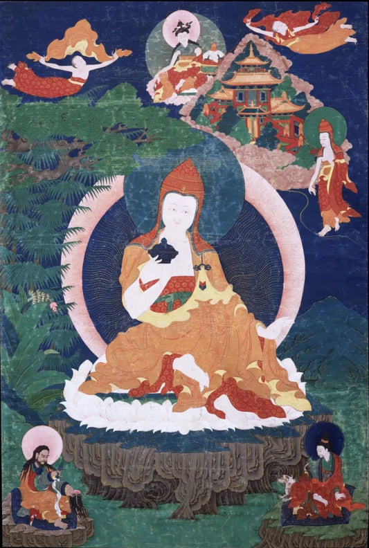 Gentle Wanderer: Cloud in Himalayan Iconography - Gandhanra-ART