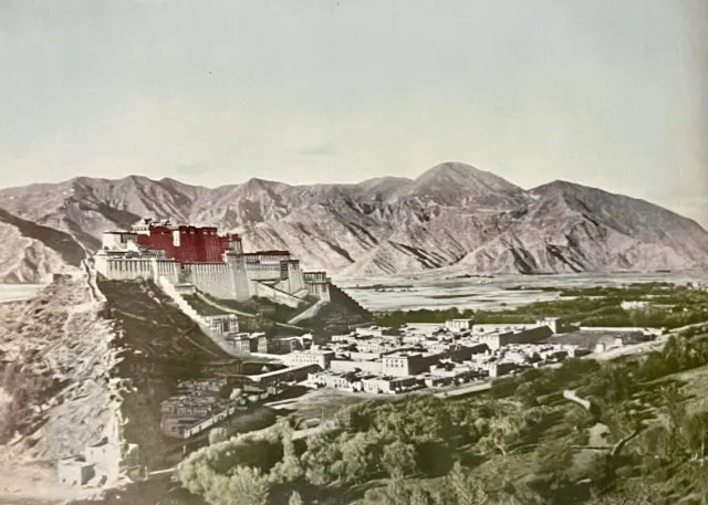 The outline of Tibet 70 years ago. - Gandhanra-ART