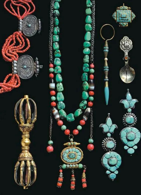 100 Days of Tibetan Accessories Without Repeats ▎ The Secrets of Tibetan Fashion - Gandhanra-ART