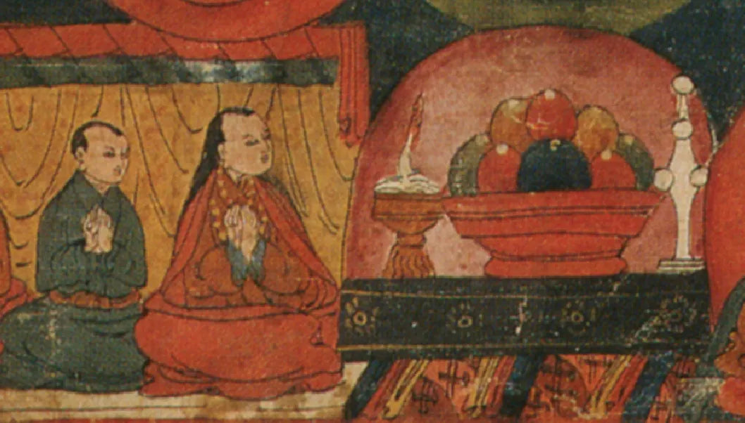 Tibetan Treasures Series: Amber or Beeswax (སྤོས་ཤེལ) - Gandhanra-ART