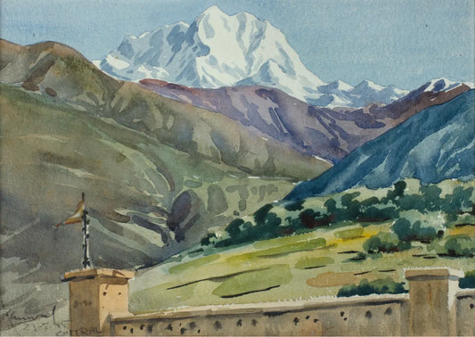 The "Gypsies" Wandering in the Himalayas ▎Painter Krishna and His Wife - Gandhanra-ART