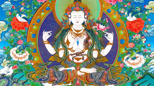 The Compassionate Chenrezig: Embodiment of Universal Mercy and Wisdom