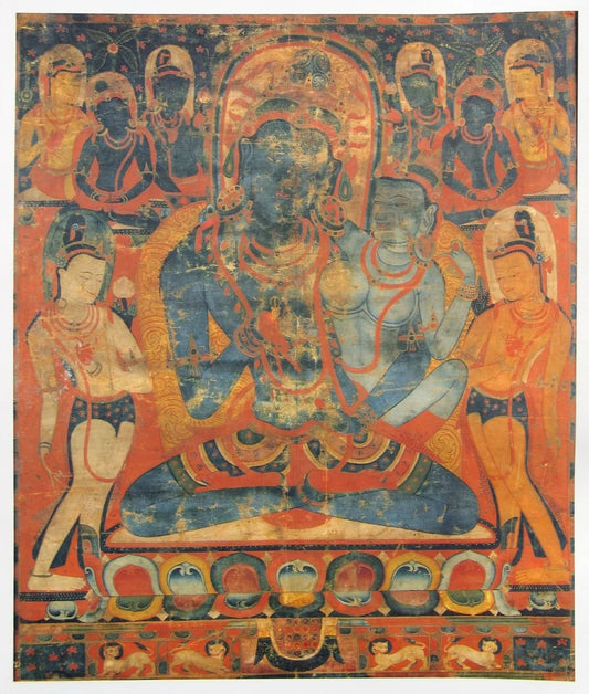 Blue in Himalayan art: The nectar of liberation in the depths of the mysterious realm