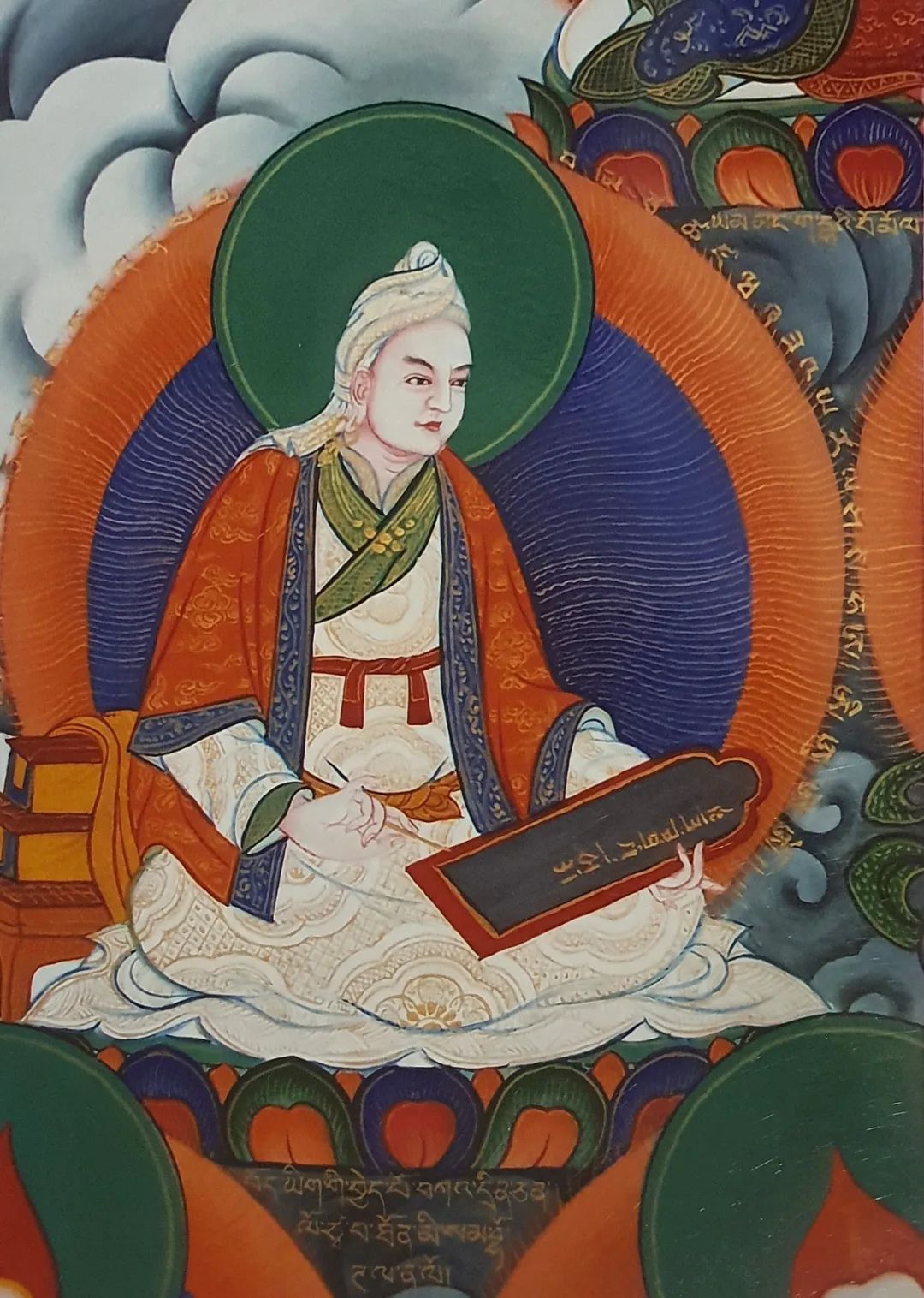 Exploring the beauty of Tibetan script through Gendun Qunpei's calligraphy - Gandhanra-ART