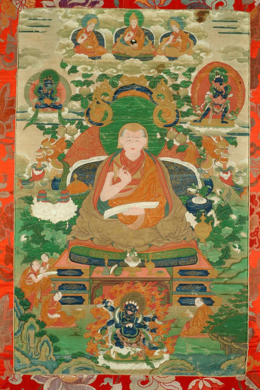 The various past lives of encyclopedia-style recluses: Masterpieces of composite art in the Himalayan art (Part Four) - Gandhanra-ART
