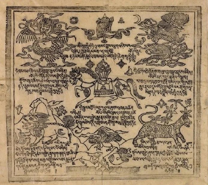 Prayer flags carrying blessings from gods and spirits – Collection of Museum - Gandhanra-ART