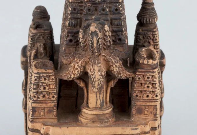 Beside the Bodhi tree, the Vajrasana ▎ Key Moments about the Himalayas (Nine) - Gandhanra-ART