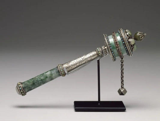 Prayer wheel in Himalayan art ▎Please do not hesitate to turn it - Gandhanra-ART
