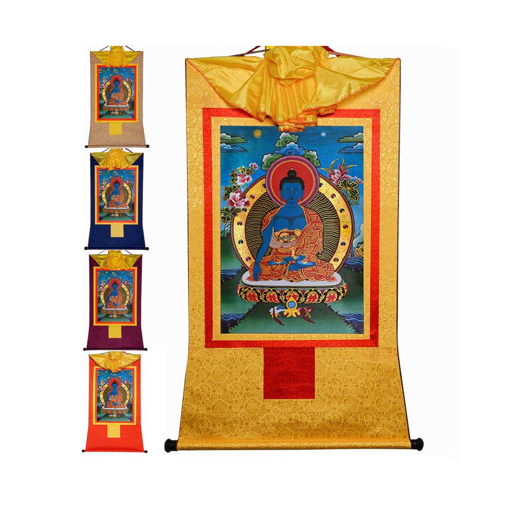 Akshobhya-A Buddha before Bhaisajyaguru Medicine Buddha - Gandhanra-ART