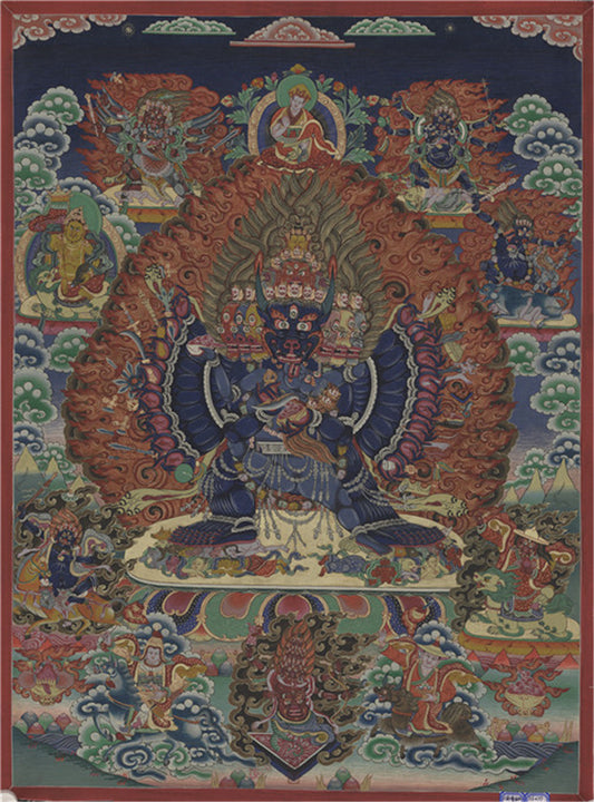 Yamantaka \ Vajrabhairava-Bild