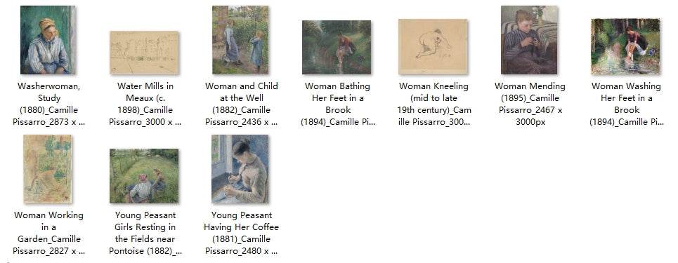 213 Painting Images by Camille Pissarro (French, 1830-1903) - Gandhanra-ART