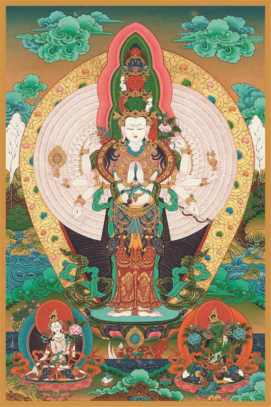 The Thousand-hand Avalokiteshvara - Gandhanra-ART