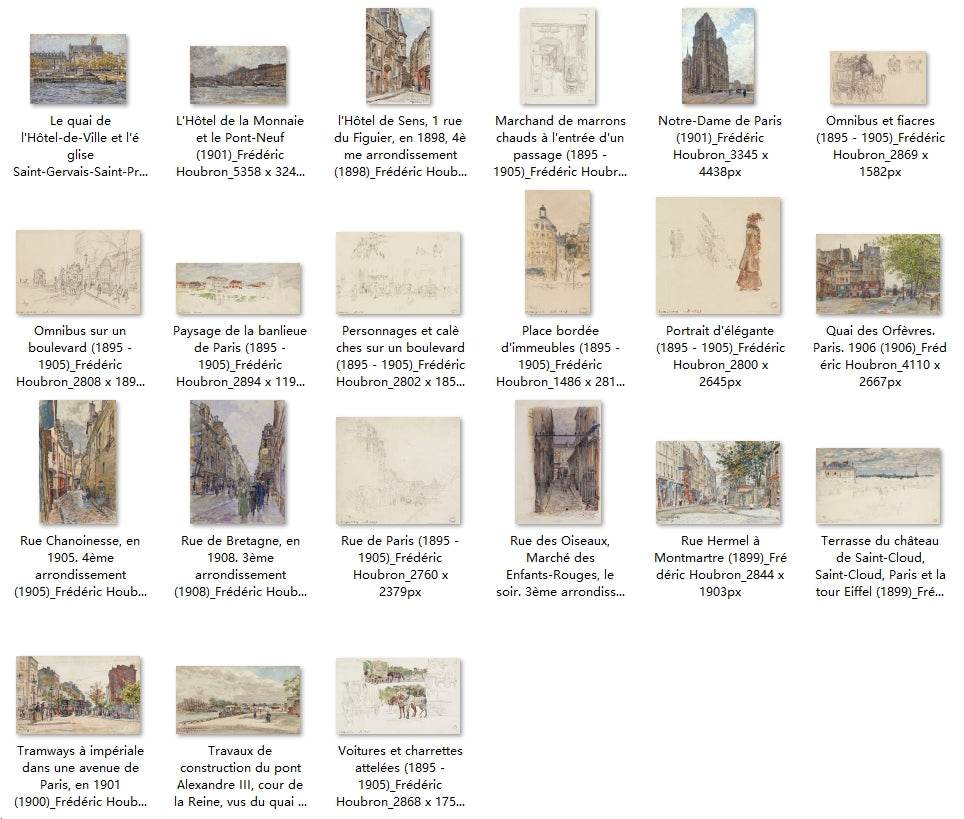 69 Painting Images by Frédéric Houbron (French, 1851 - 1908) - Gandhanra-ART