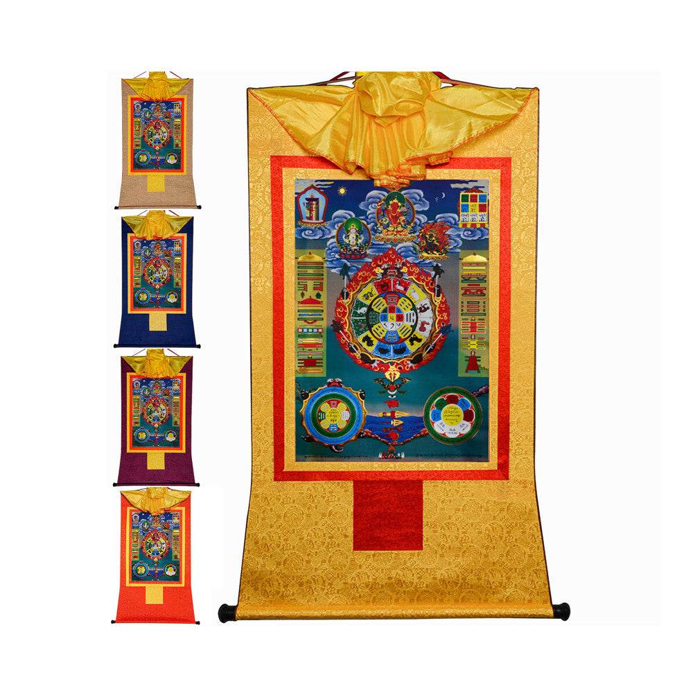 SIPAHO - Melong Mirror - Tibetan Calendar - Gandhanra-ART