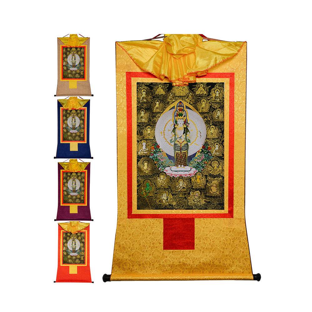 Avalokitesvara with Thousand Arms-Black Type - Gandhanra-ART