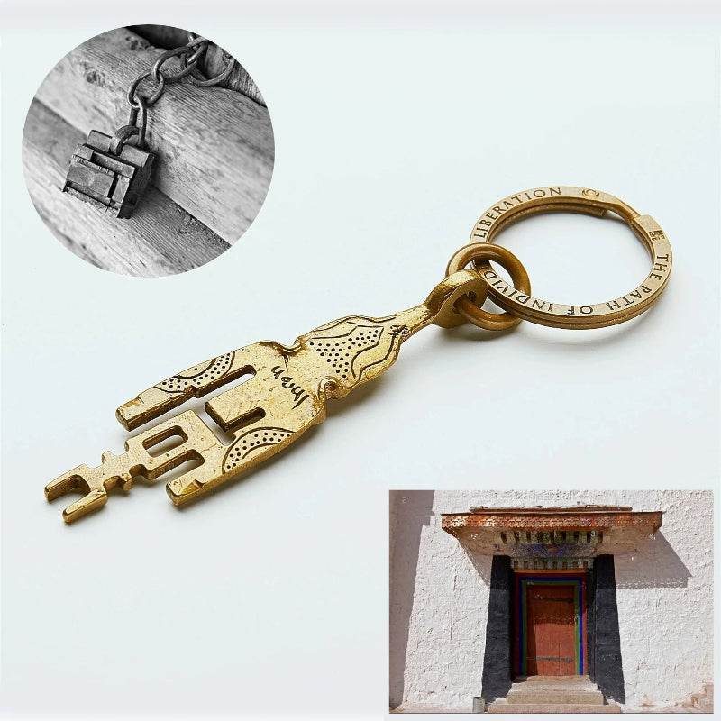 Amulet Keychain,The Key of Heart - Gandhanra-ART