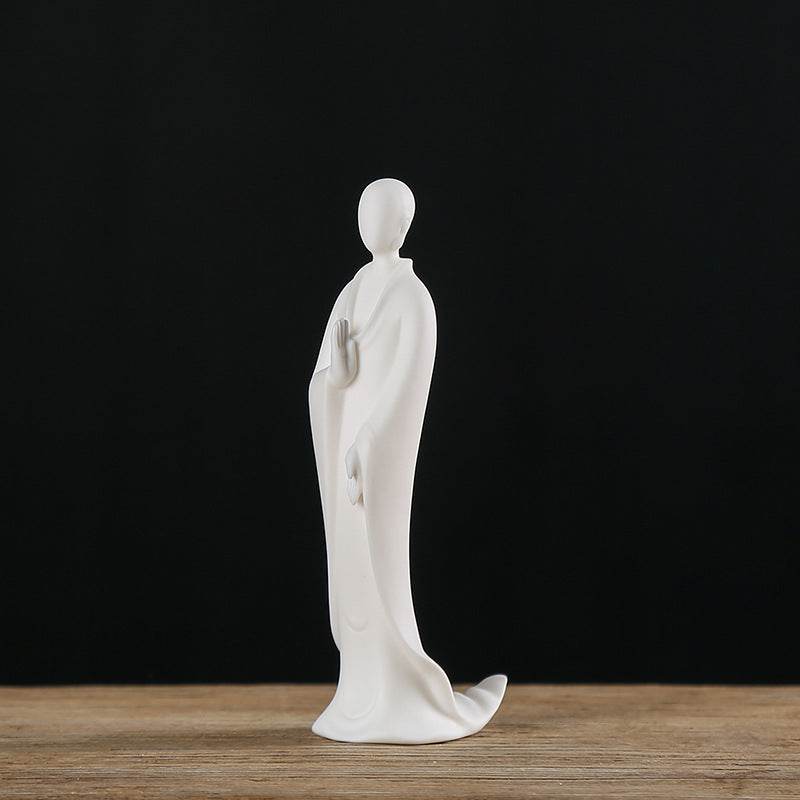 Formless Buddha Statue - Tibetan Buddhist statue, size reference