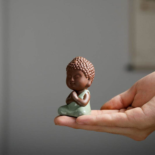 Purple Sand Shakyamuni Buddha Statues - Gandhanra-ART