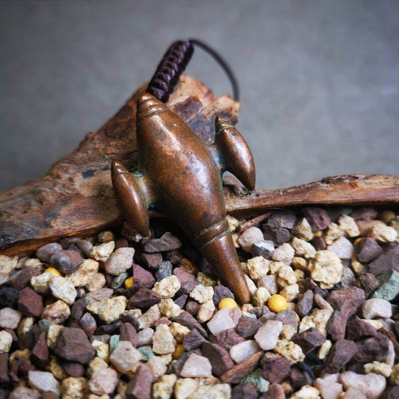 Vintage Shankha(Divine Conch) Badge,Tibetan Buddhist Protective Amulet Pendant - Gandhanra-ART