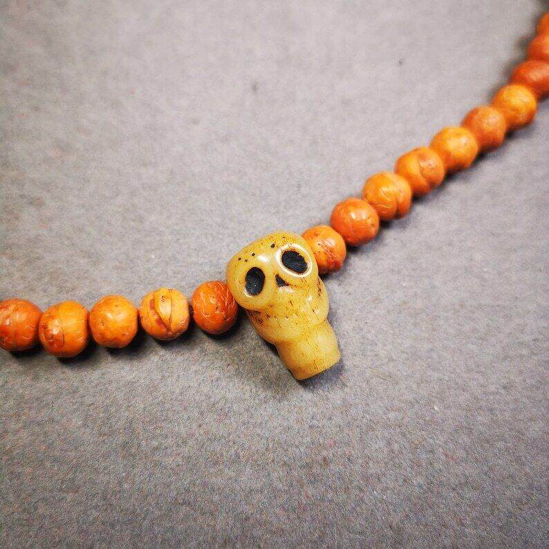 Guru Bead, T-drilled 3-Hole Bead for Prayer Bead - Gandhanra-ART