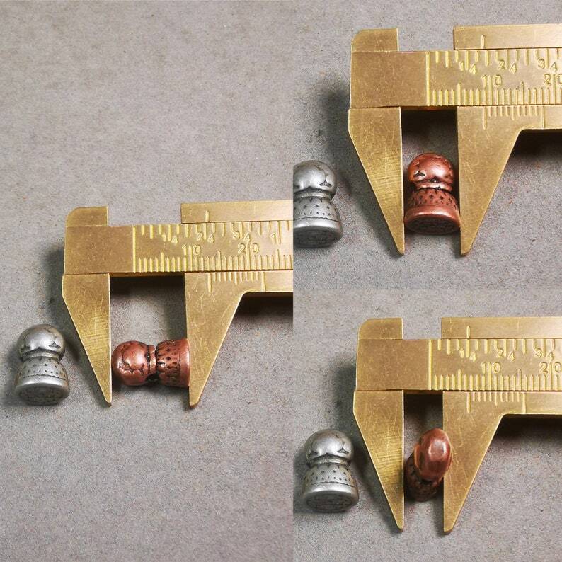 Amulet,Stupa Bead Pendant for Mala,Bag Hanging,Prayer Bead,0.5" × 0.35" Gandhanra-ART