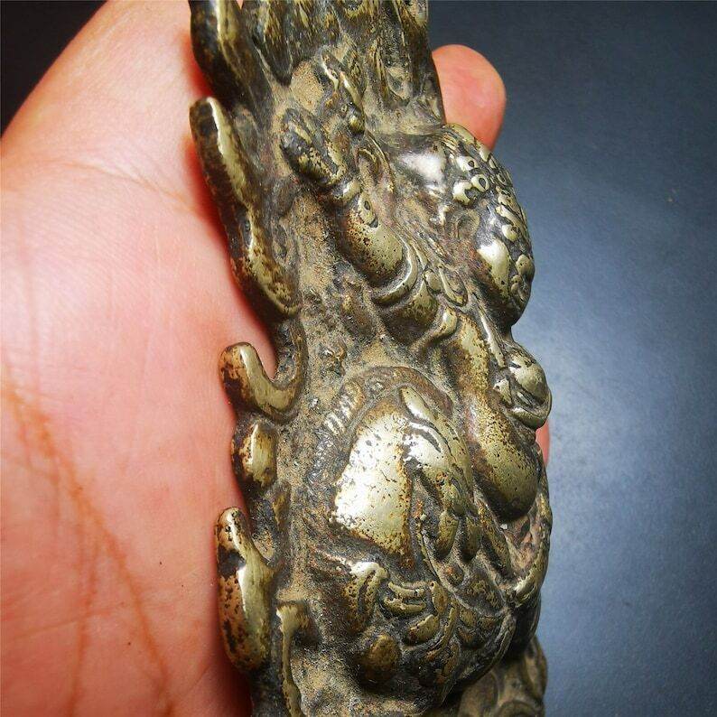 Gandhanra Antique Tibetan Buddhist Statue,Palden Lhamo, Magzor Gyalmo,Shri Devi - Gandhanra-ART