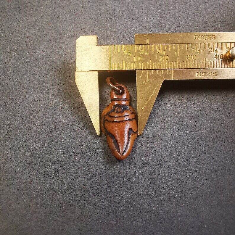 Yak Bone Amulet,Shankha,Conch Pendant - Gandhanra-ART