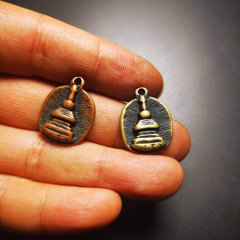 Mala Amulet,Stupa Pendant - Gandhanra-ART