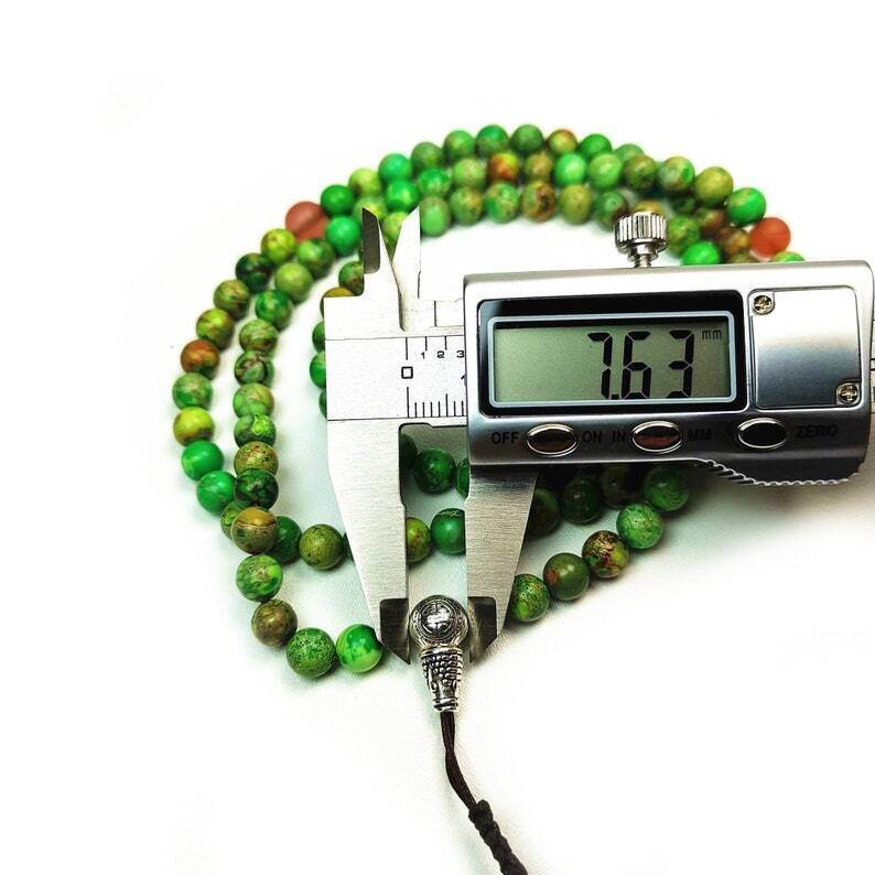 Siliceous Rock Beads Mala for Women - Gandhanra-ART