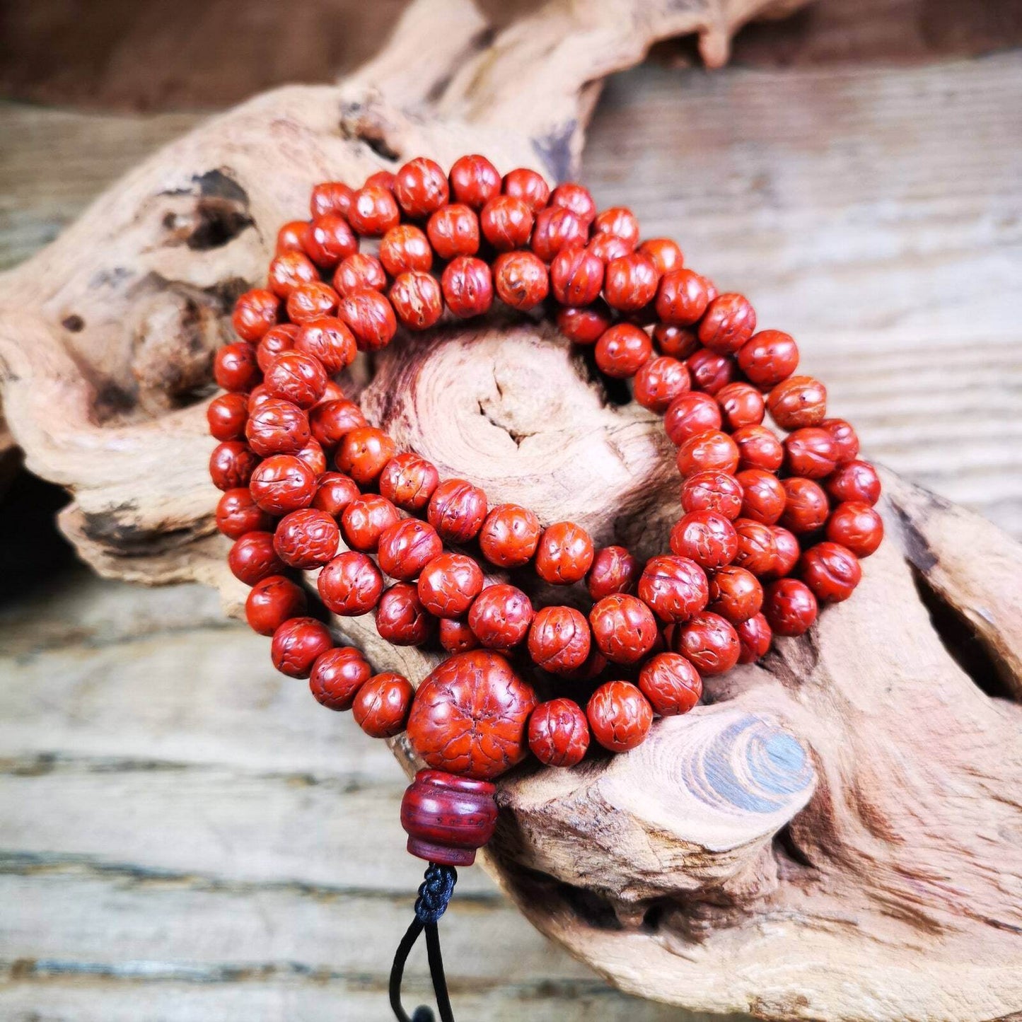 108 Bodhi Beads Mala,9mm Prayer Beads - Gandhanra-ART
