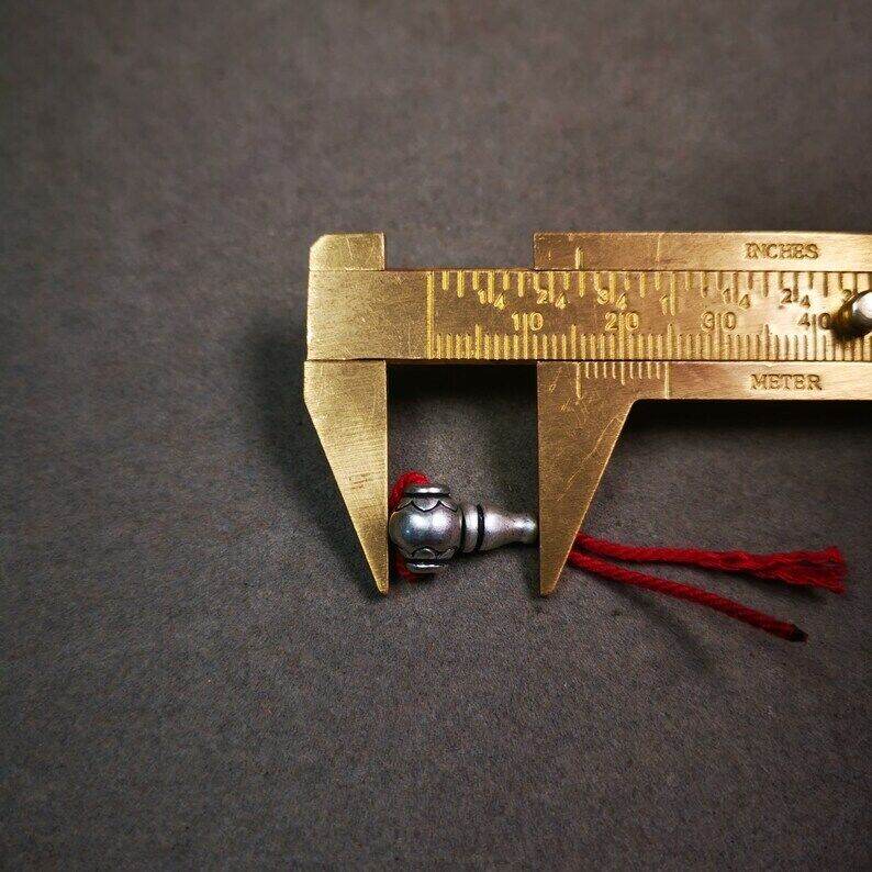 Guru Bead, T-drilled 3-Hole Bead - Gandhanra-ART