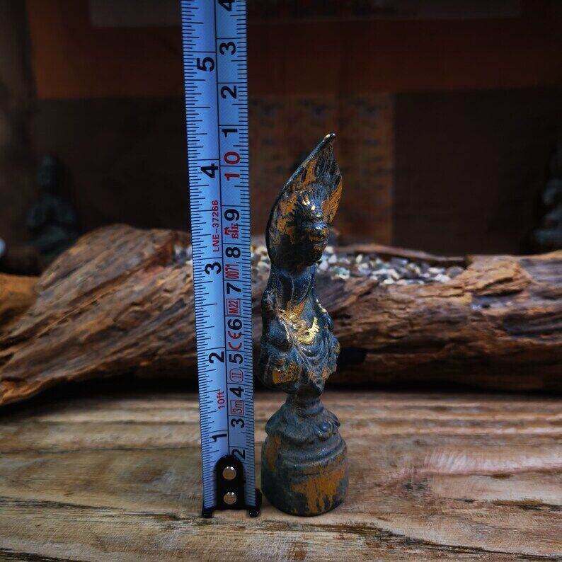 Tibetan Statue,Gilt Avalokitesvara,Padmapani - Gandhanra-ART