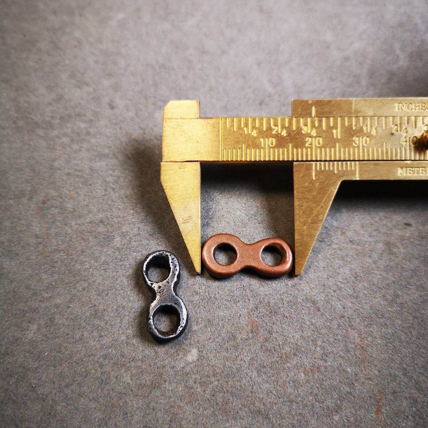 Old Mala Clip, Mala Pendant Connecting Ring - Gandhanra-ART