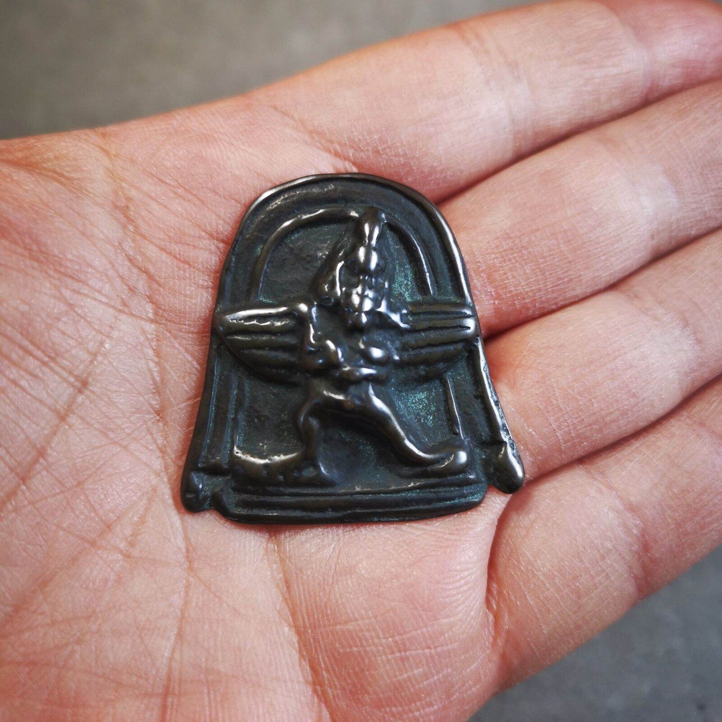 Vajrakilaya / Vajrakumara Amulet Badge,Tibetan Buddhism Pendant - Gandhanra-ART
