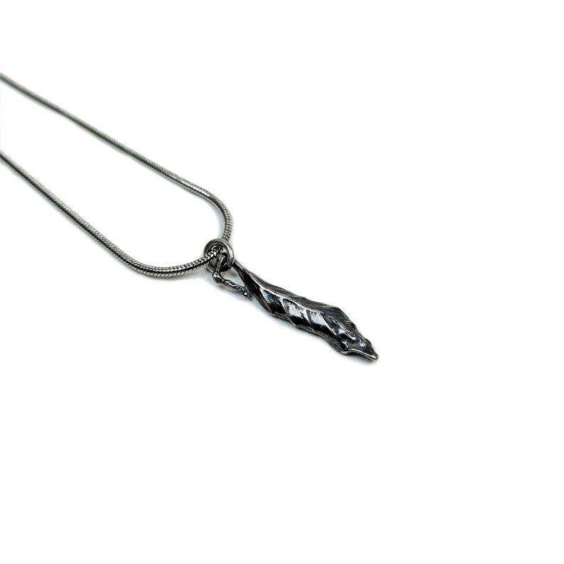 Lucky Charm, Unique Buddha among Leaf,Silver Pendant Amulet - Gandhanra-ART