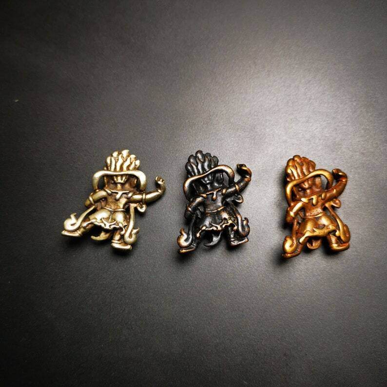 Statue,Small Vajrapani Amulet - Gandhanra-ART