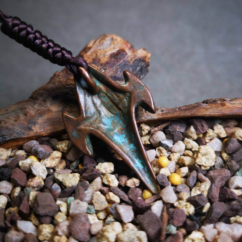 Vintage Shankha(Divine Conch) Badge,Tibetan Buddhist Protective Amulet Pendant - Gandhanra-ART