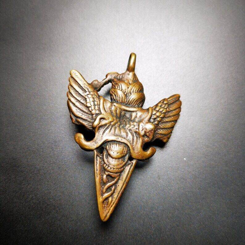 Amulet Pendant,Mahakala Phurba - Gandhanra-ART