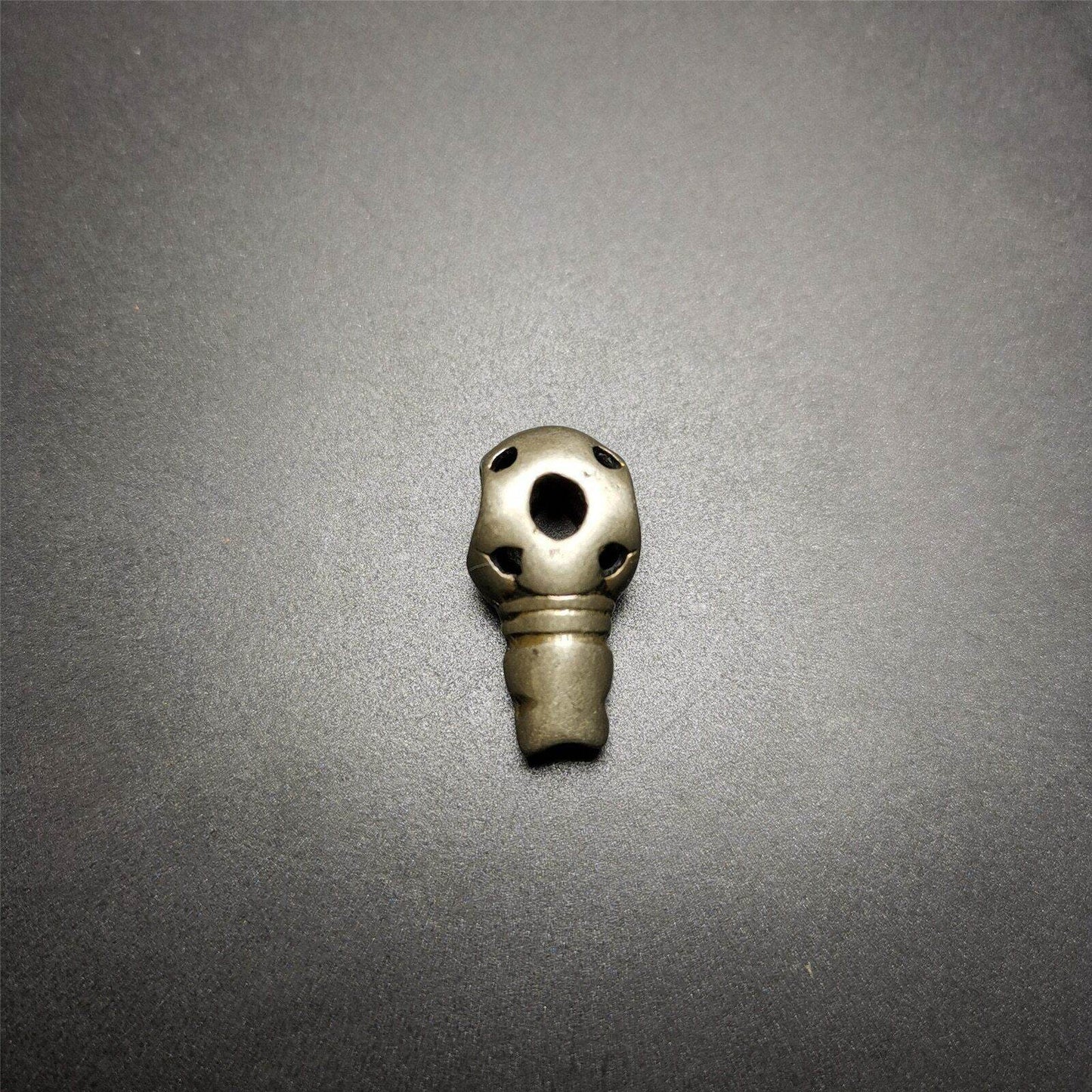 Guru Bead,T-drilled 3-Hole Bead Connector for Mala,Prayer Bead - Gandhanra-ART