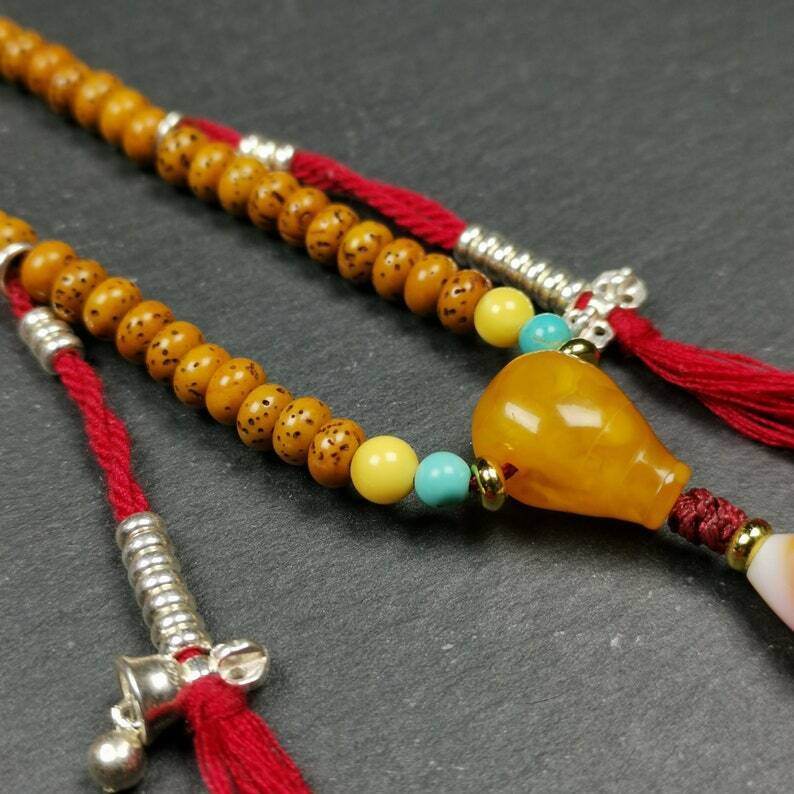 5mm Mini Size Lotus Seed Mala - Gandhanra-ART