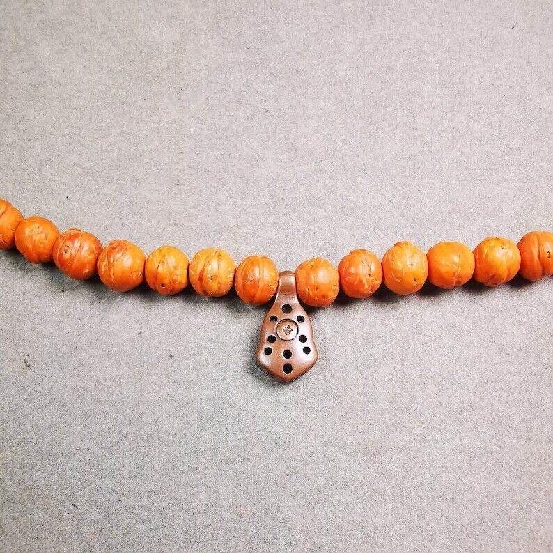 Mala Counter Clip,Mantra Dot Shape Bum Counter Clip for Prayer Beads - Gandhanra-ART