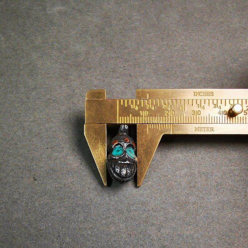 Mala Counter Clip,Skull Bum Counter Clip for Prayer Beads - Gandhanra-ART
