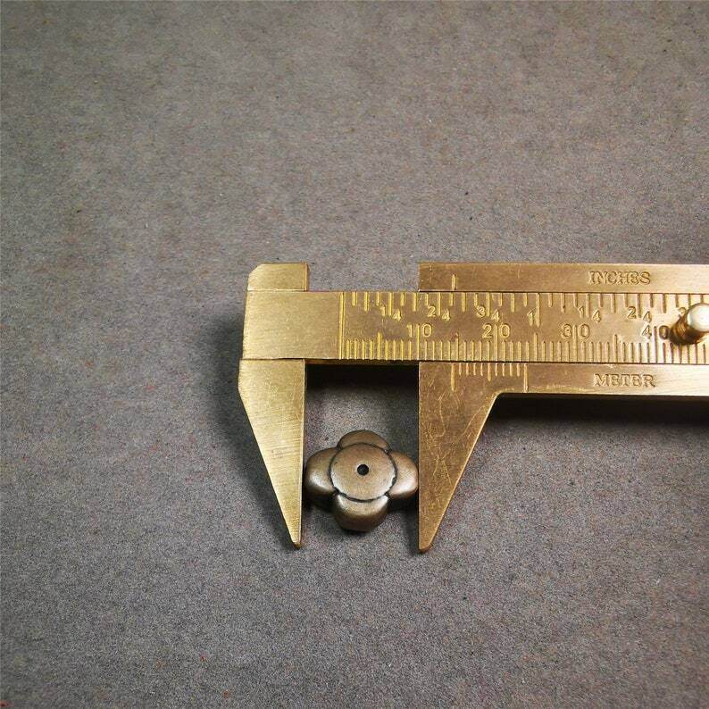 Amulet ,Gesong Flower Marker Spacer Bead for Prayer Bead,Mala - Gandhanra-ART