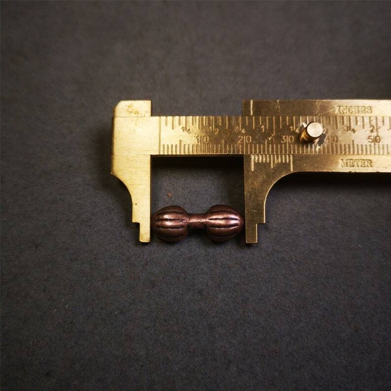 Amulett, Vajra-Anhänger für Mala, Taschenanhänger, Gebetsperle, 2,2 x 8,9 cm