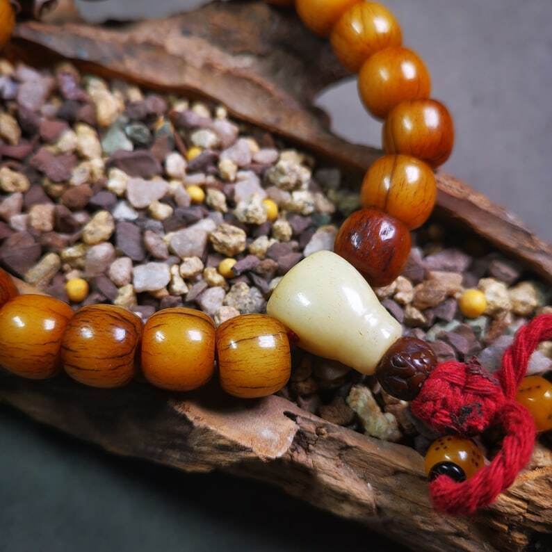 Wrist Mala Bracelet,11mm - Gandhanra-ART