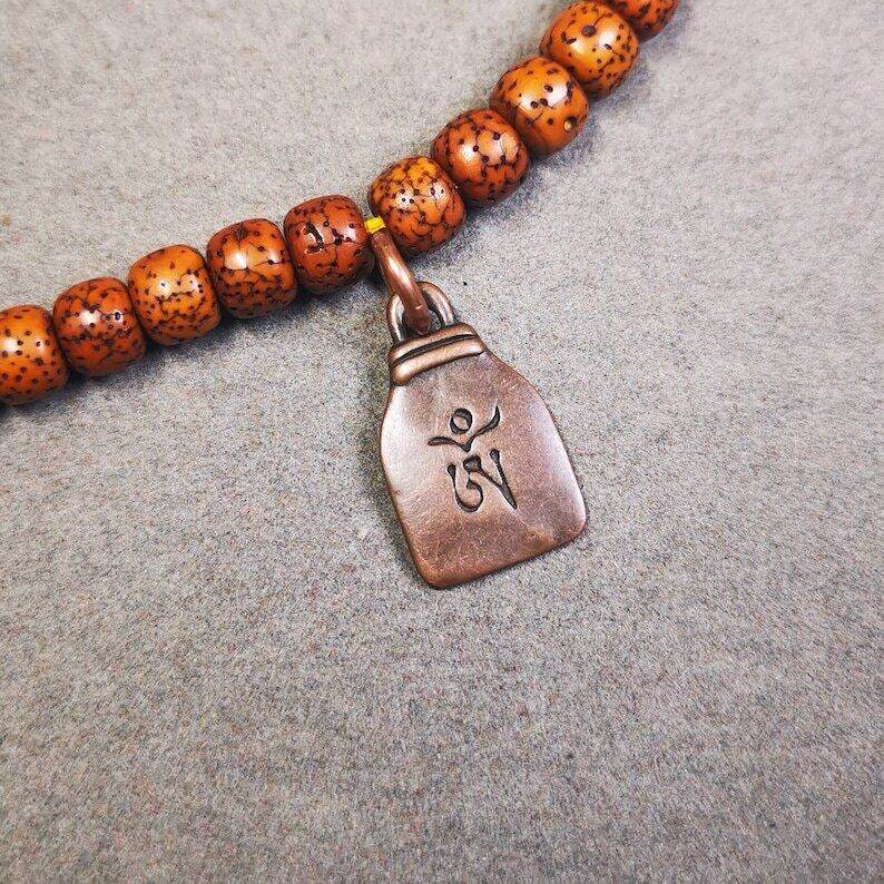 Mala Pendant,Vajrapani Amulet for Prayer Beads - Gandhanra-ART