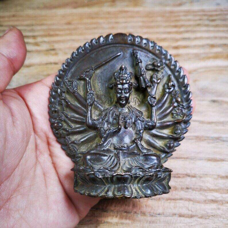 Statue,Thousand Armed Avalokitesvara,Padmapani,Kuanyin - Gandhanra-ART