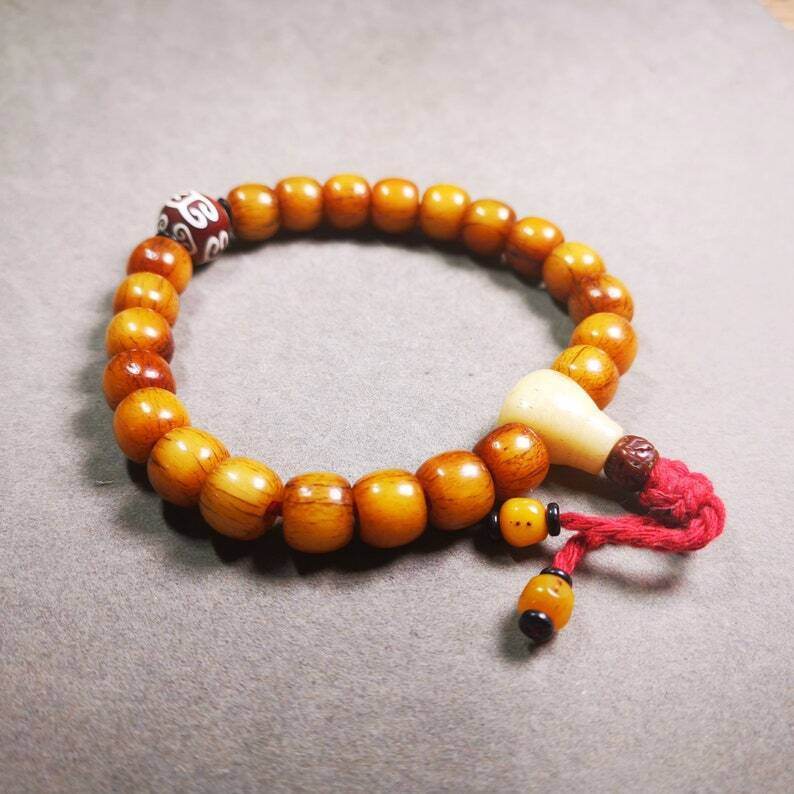 Wrist Mala Bracelet,11mm - Gandhanra-ART